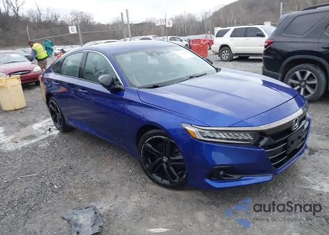 2021 Honda Accord Sport from USA, damaged, VIN 1HGCV1F34MA003944